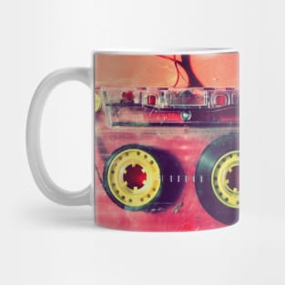 80s music department vintage cassete posterart Mug